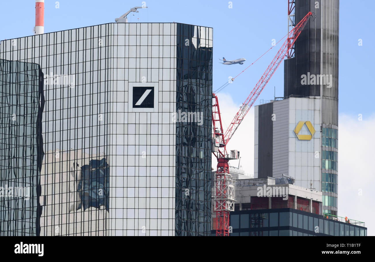 Frankfurt Germany 25th Mar 2019 The Head Offices Of Deutsche