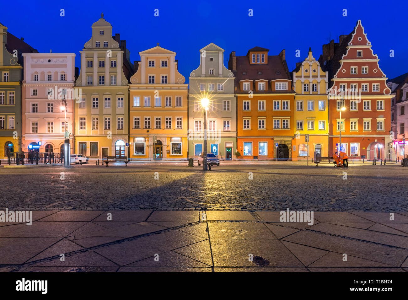 Market Square in Wroclaw, Poland Stock Photo Alamy