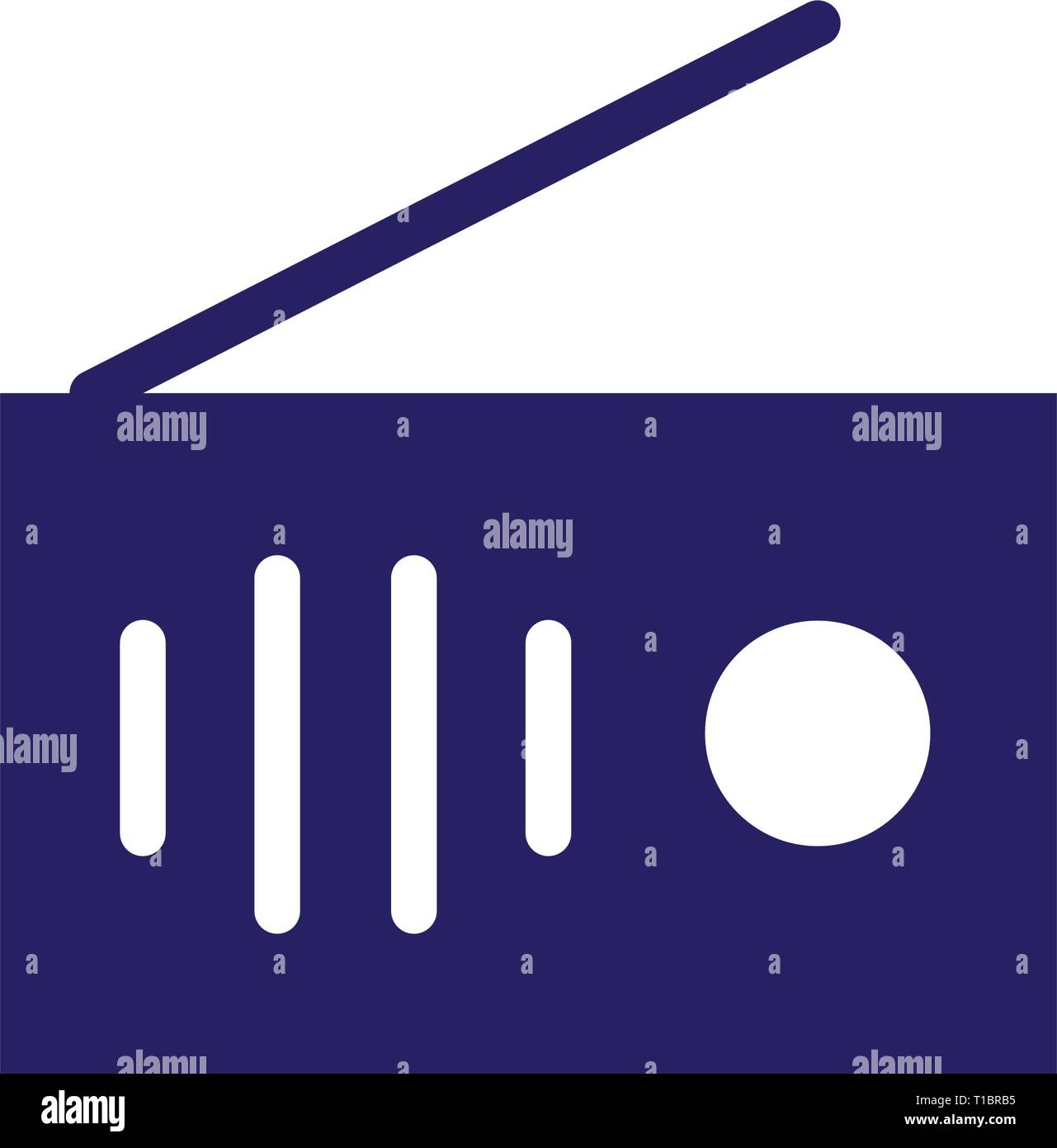radio icon Stock Vector