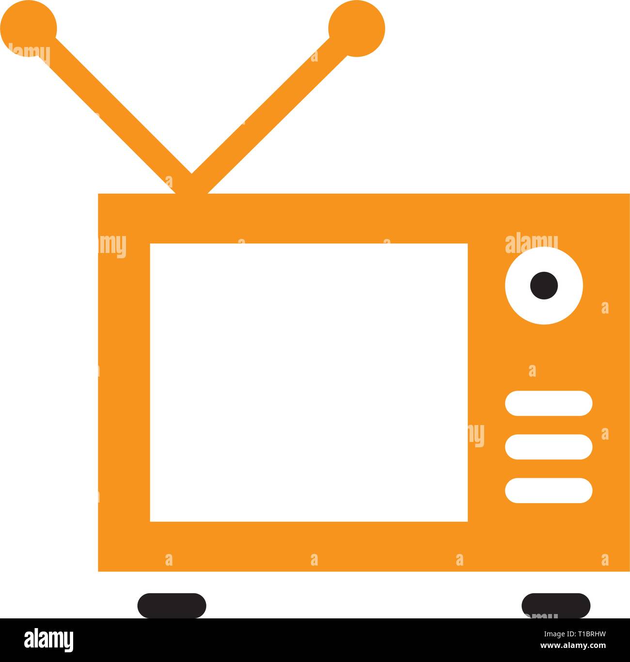 television icon template Stock Vector Image & Art - Alamy