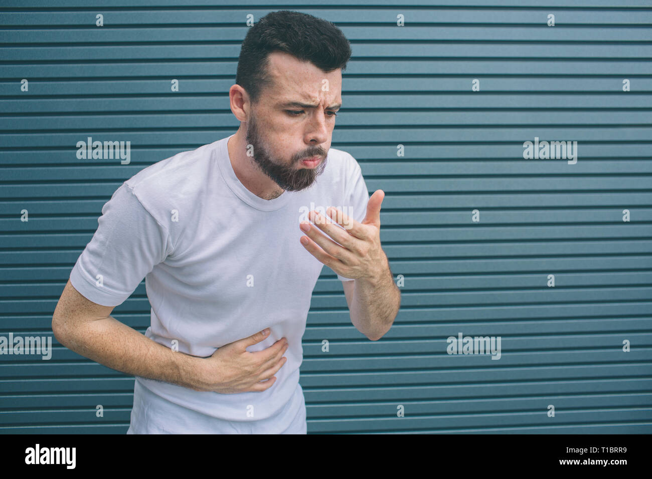 Burp man hi-res stock photography and images - Alamy