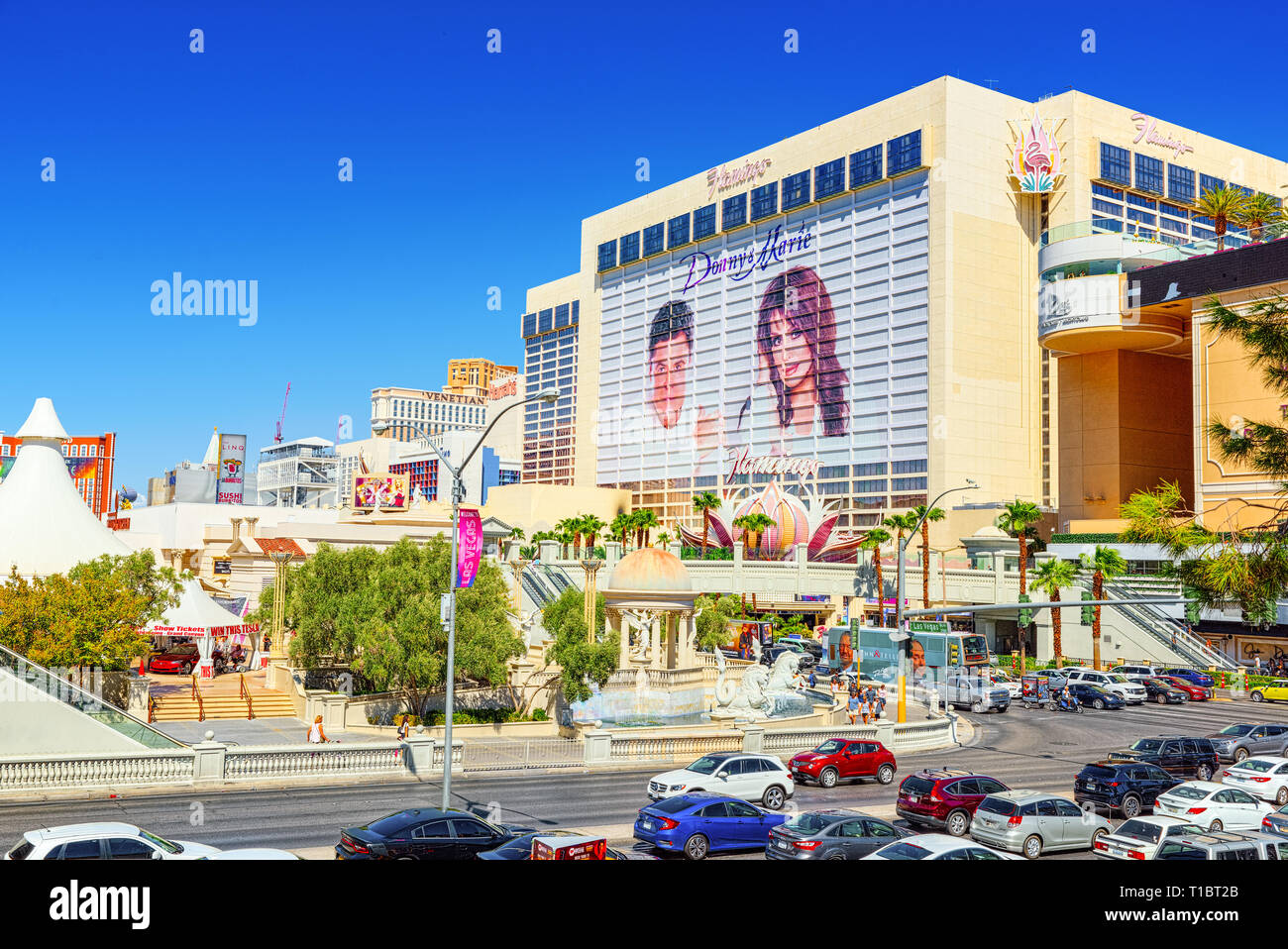 Flamingo Hotel Entrance High Resolution Stock Photography and Images