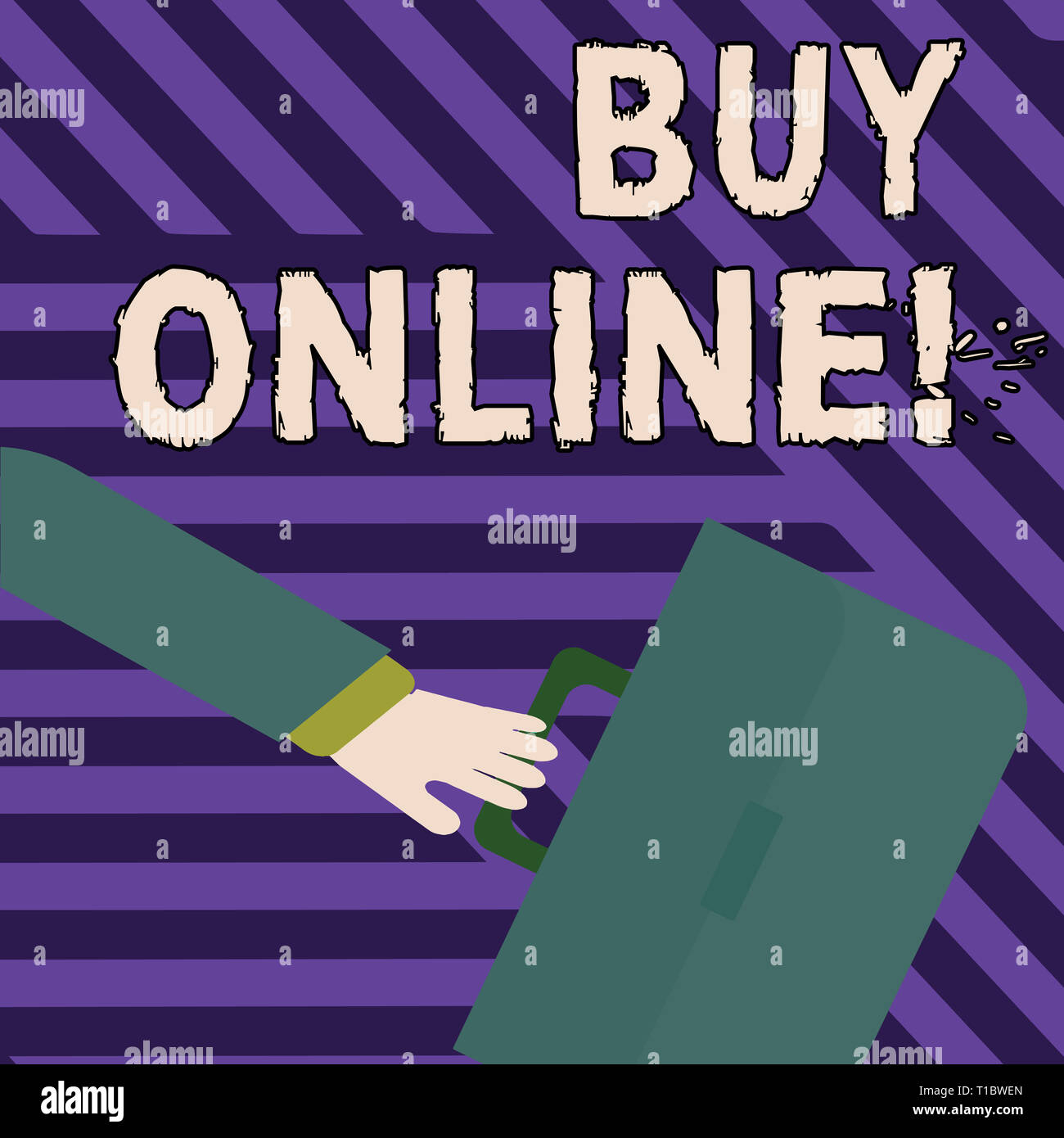 Text sign showing Buy Online. Business photo showcasing electronic ...