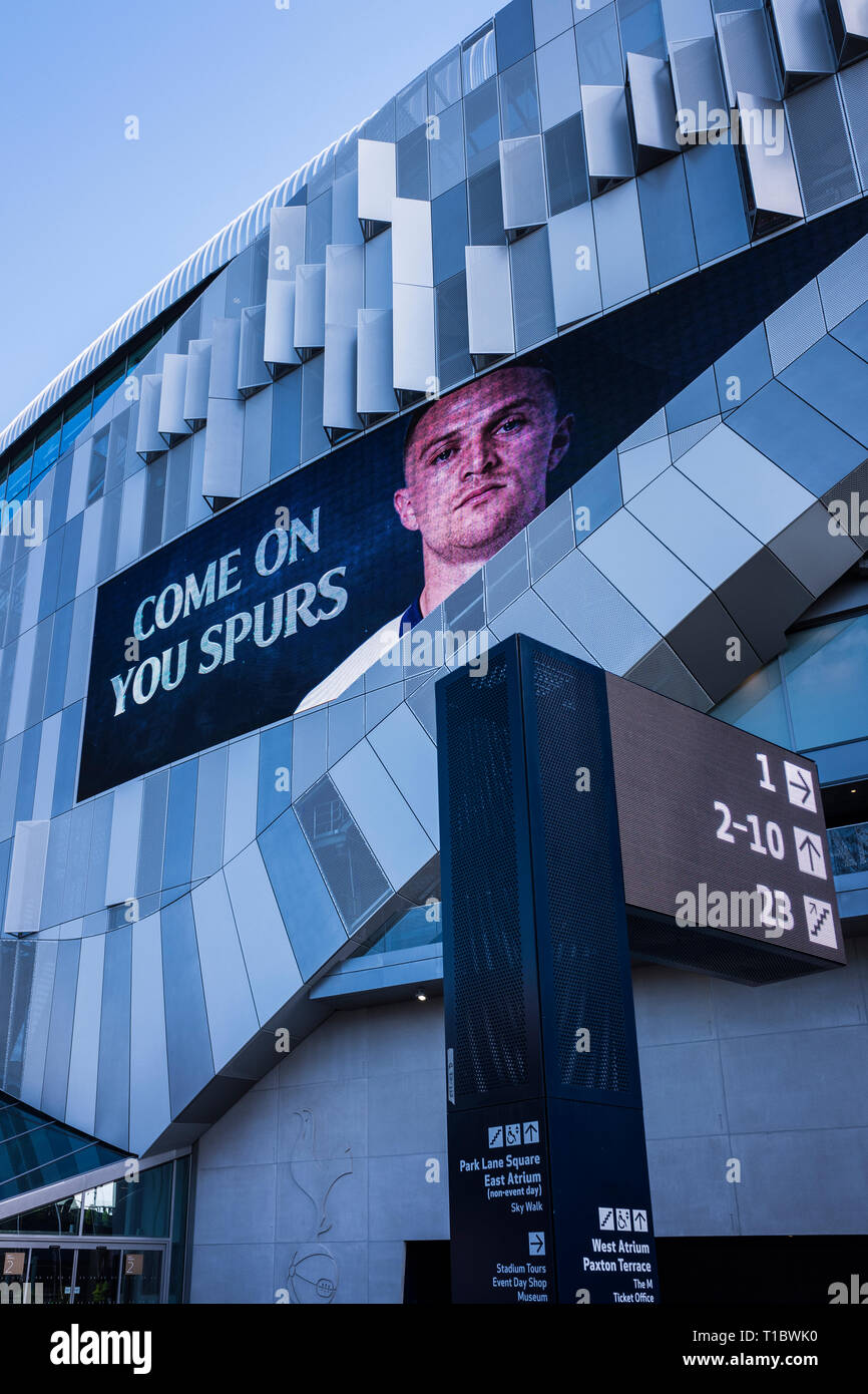 Tottenham Hotspur Stadium, High Road Tottenham, London, England, U.K