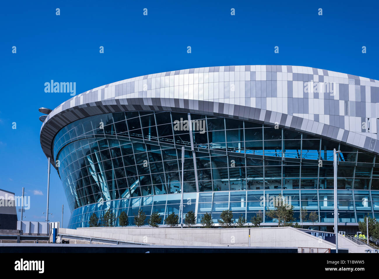 Tottenham hotspur stadium view hi-res stock photography and images - Alamy