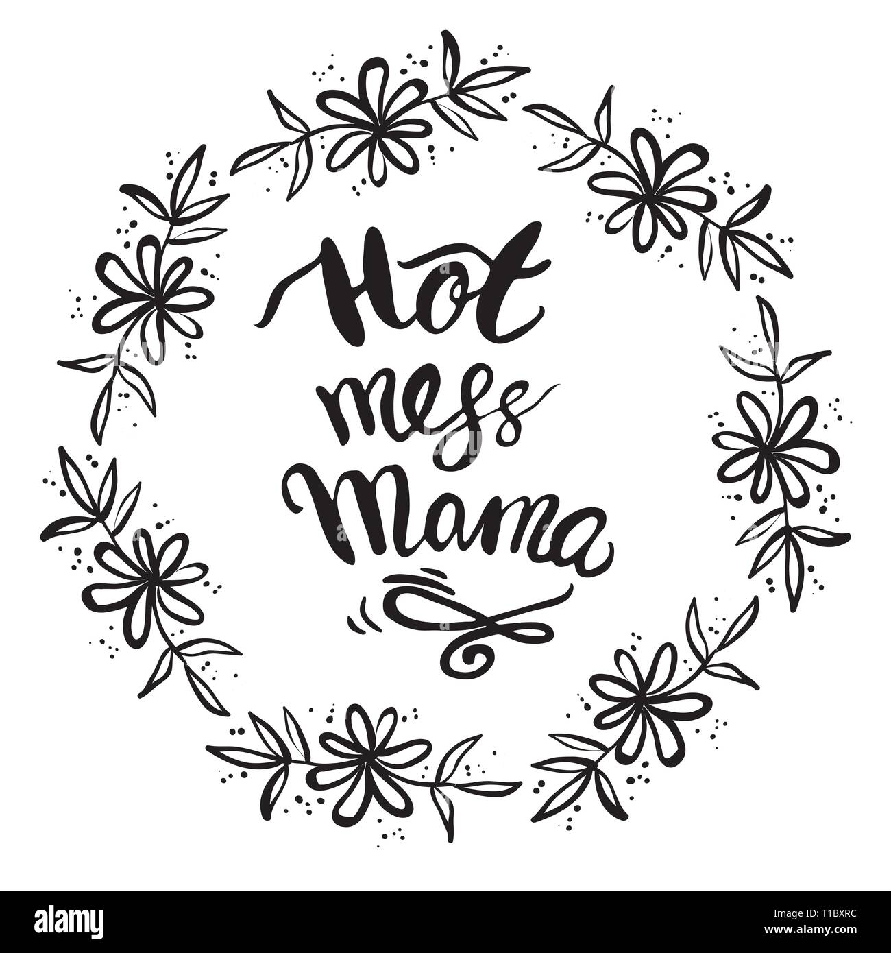 Hot mess Stock Vector Images - Alamy