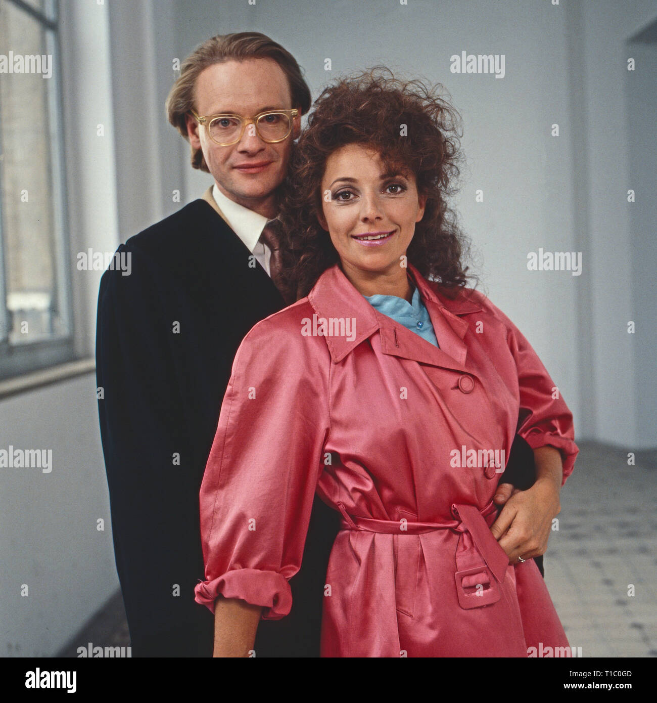 Rosowski, Fernsehserie, Deutschland 1990, Folge: 'Oh Girl', Darsteller: Michael Wittenborn, Monika Baumgartner Stock Photo