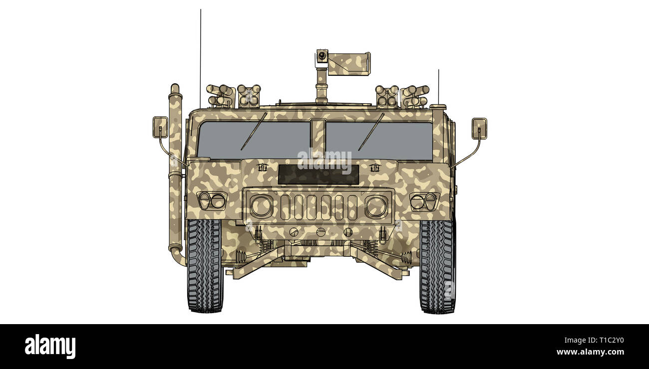 Hummer Top View