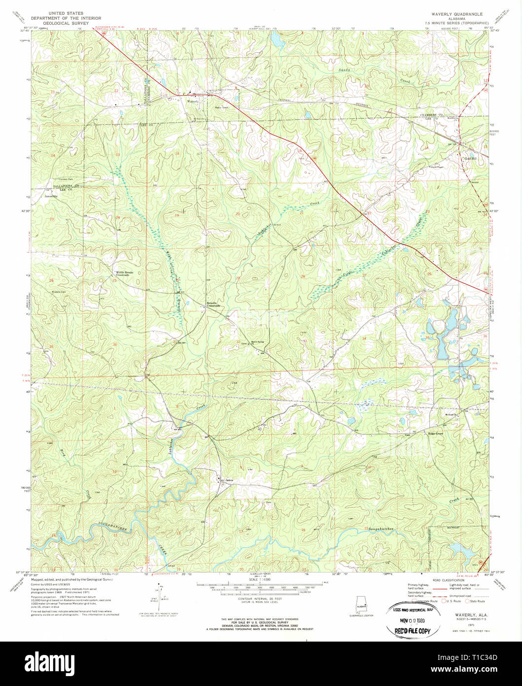 Map of waverly hires stock photography and images Alamy