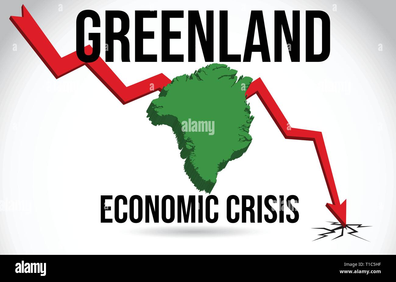 Greenland economy Stock Vector Images Alamy