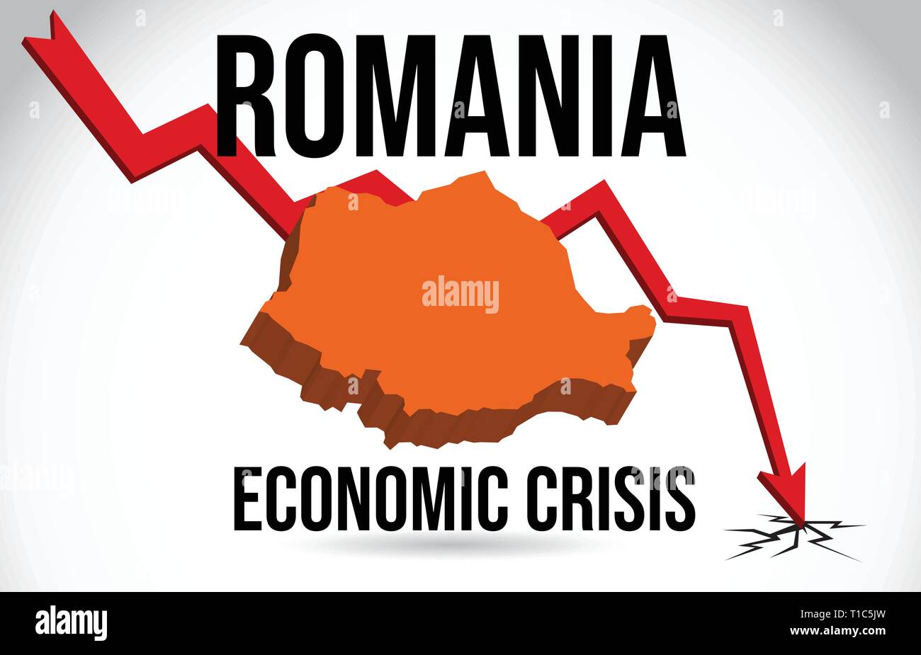 Romania map Stock Vector Images Alamy