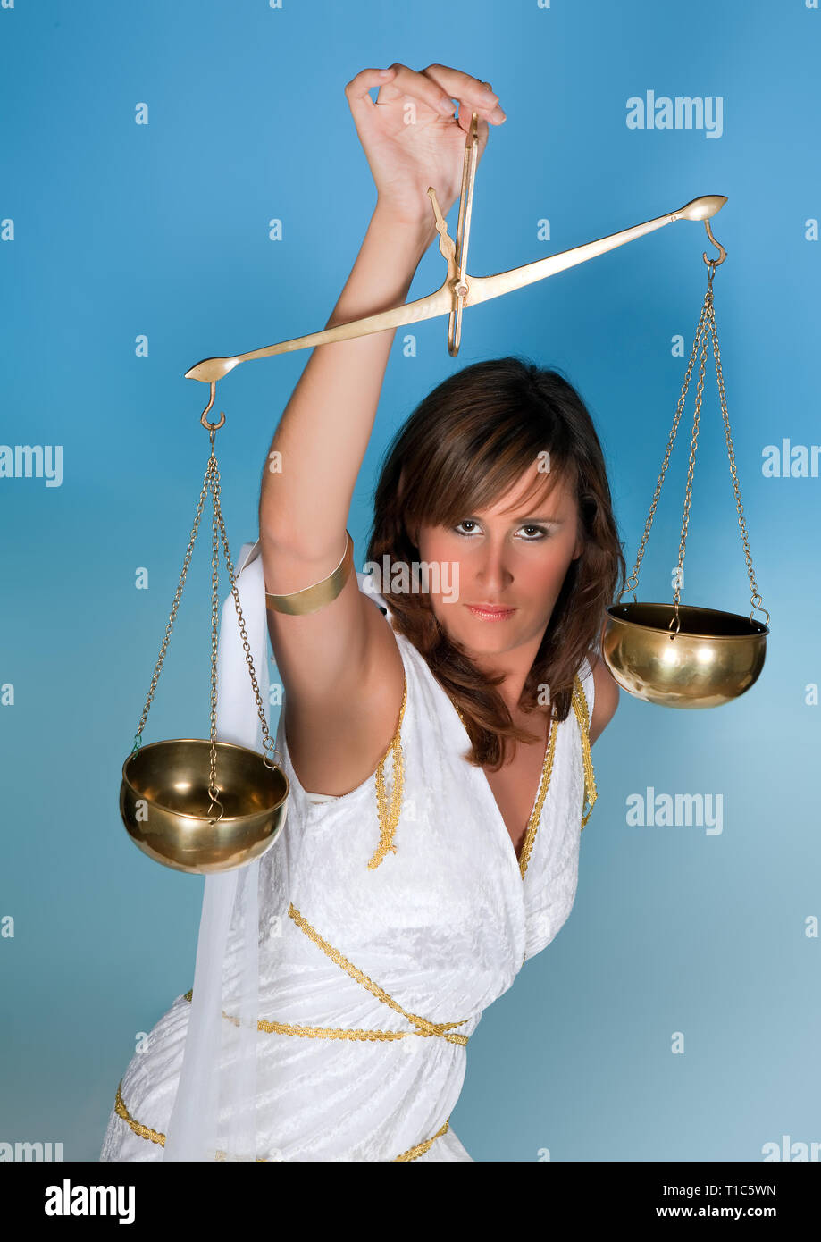 Libra or Scales, this photo is part of a series of twelve Zodiac signs