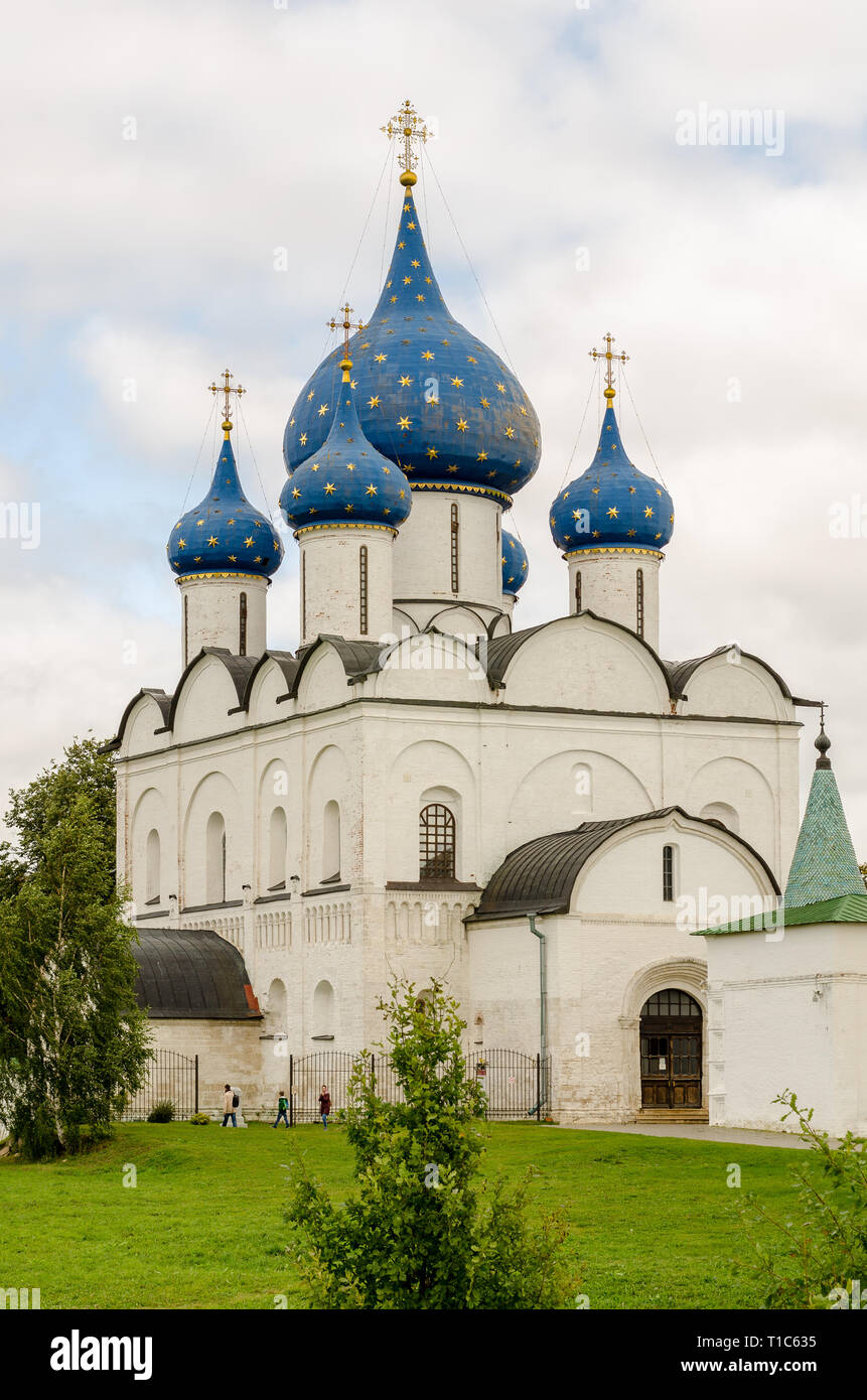 Picturesque view of the Suzdal Kremlin, Russia. Golden Ring Of Russia ...