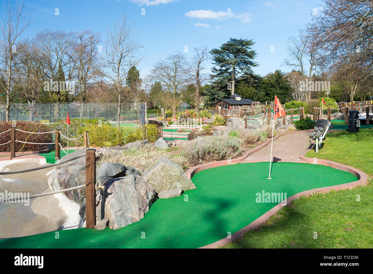 Mini golf course hi-res stock photography and images - Page 2 - Alamy