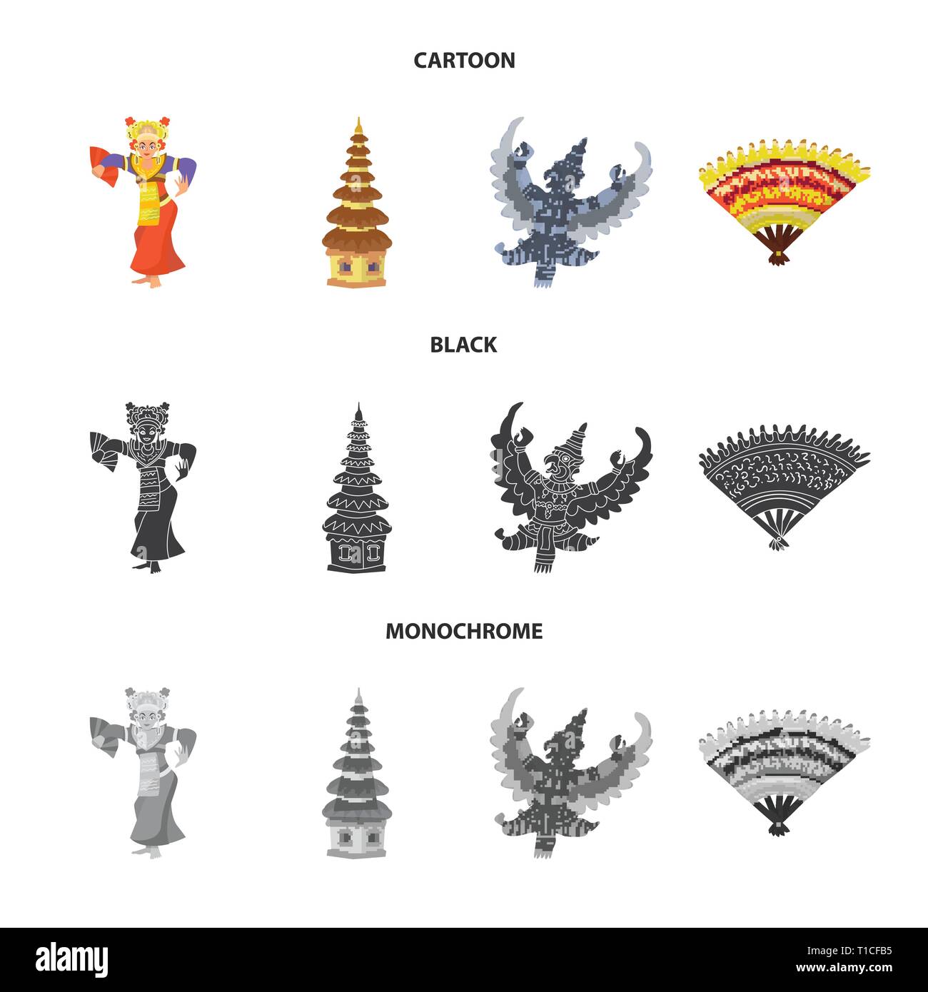 Vector Illustration Of Garuda And Bird Collection Of Garuda, 60% OFF