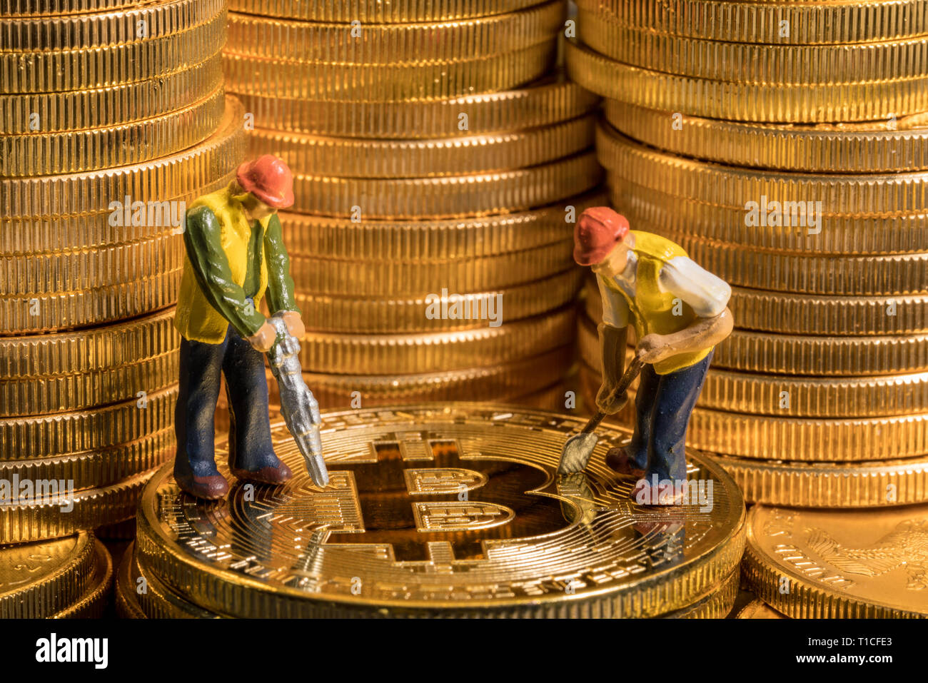 Bitcoin miner hi-res stock photography and images - Alamy