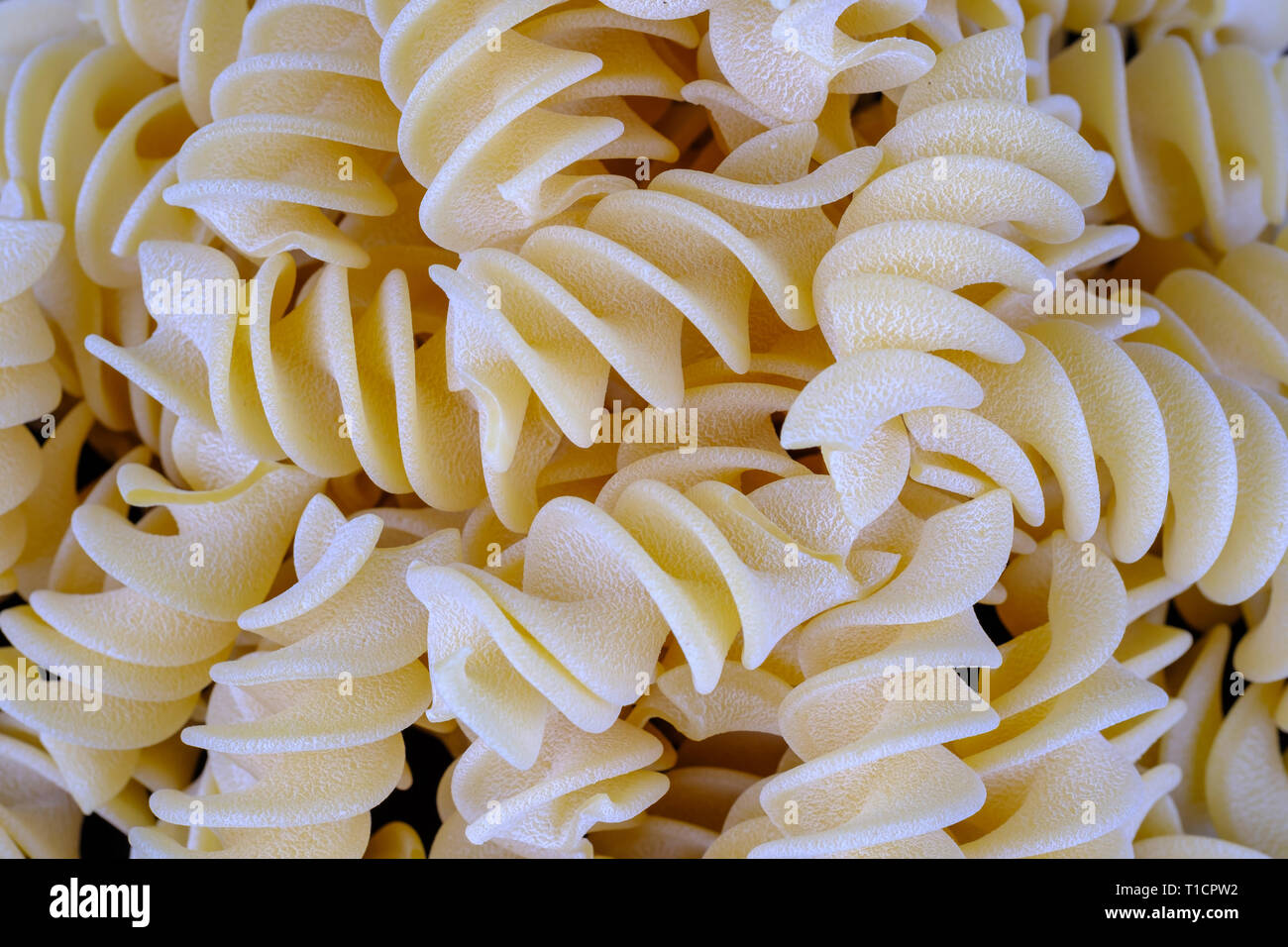Download Giant Fusilli Pasta Background Close Up View Stock Photo Alamy Yellowimages Mockups