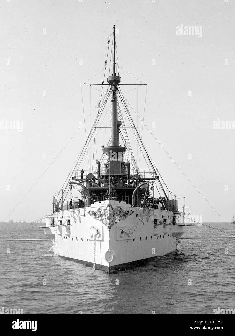 USS Texas, 1895 Stock Photo