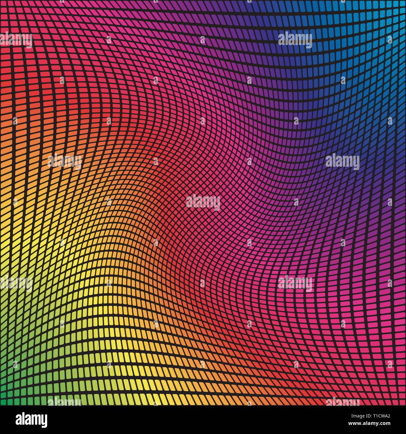 abstract Vector Bright square pixel mosaic background 10 eps Stock ...