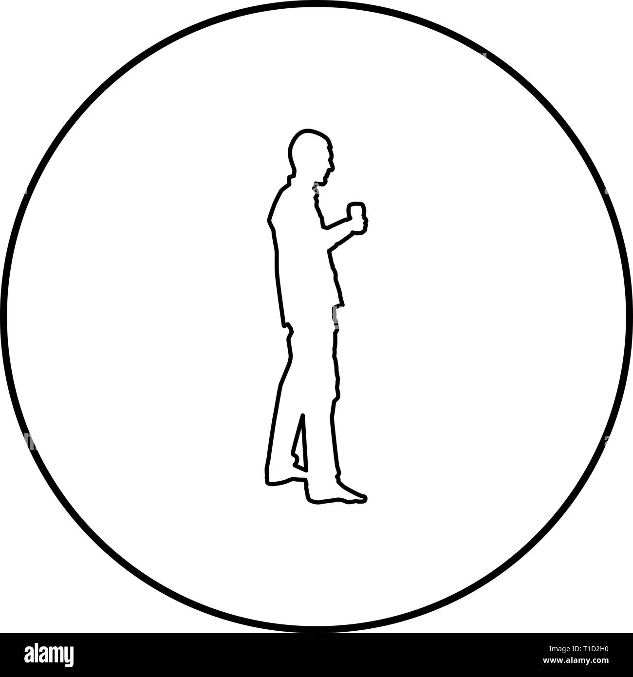 Man holds in hand glass of wine about to make toast Holiday concept