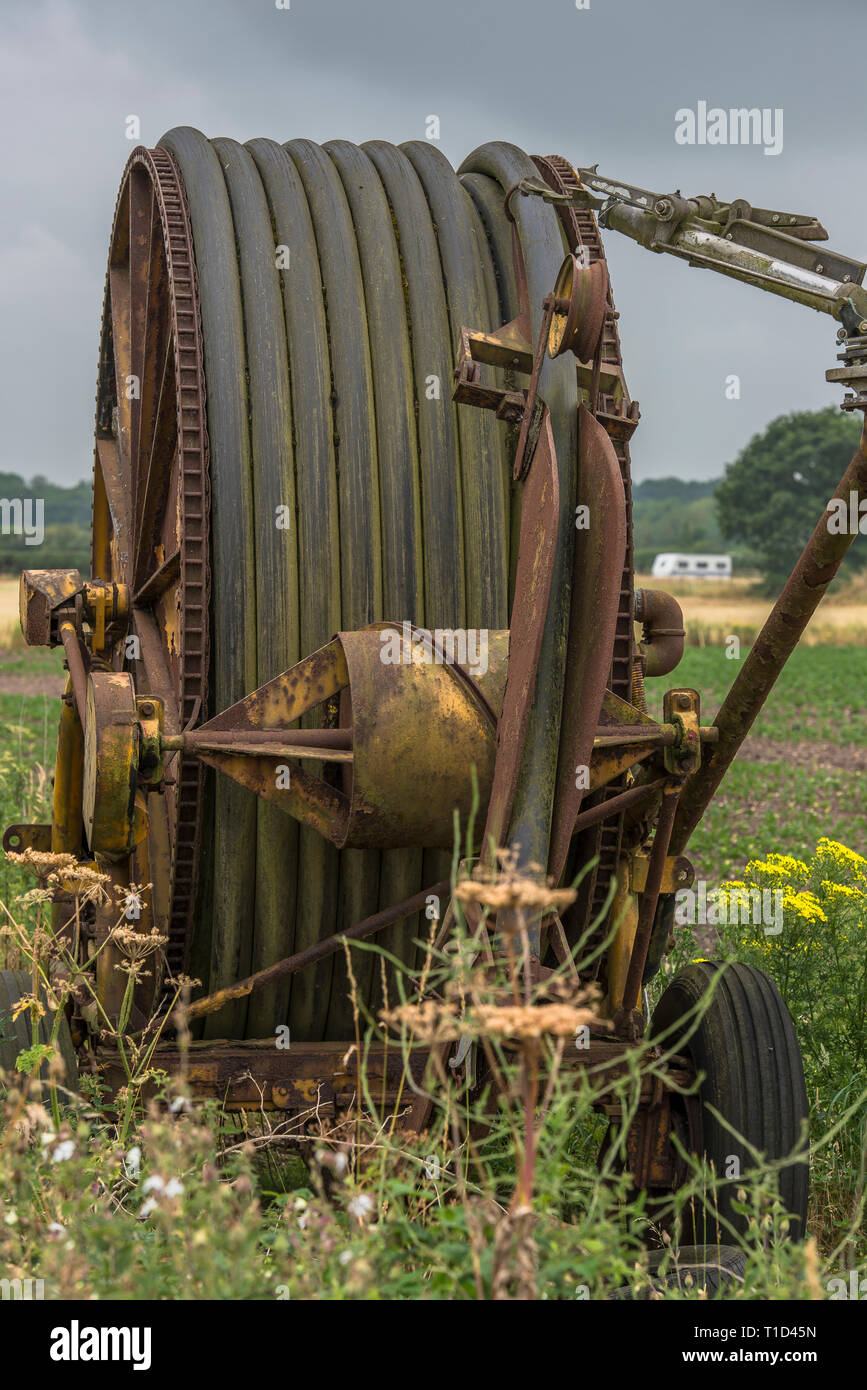 Farming irrigation system Stock Photo