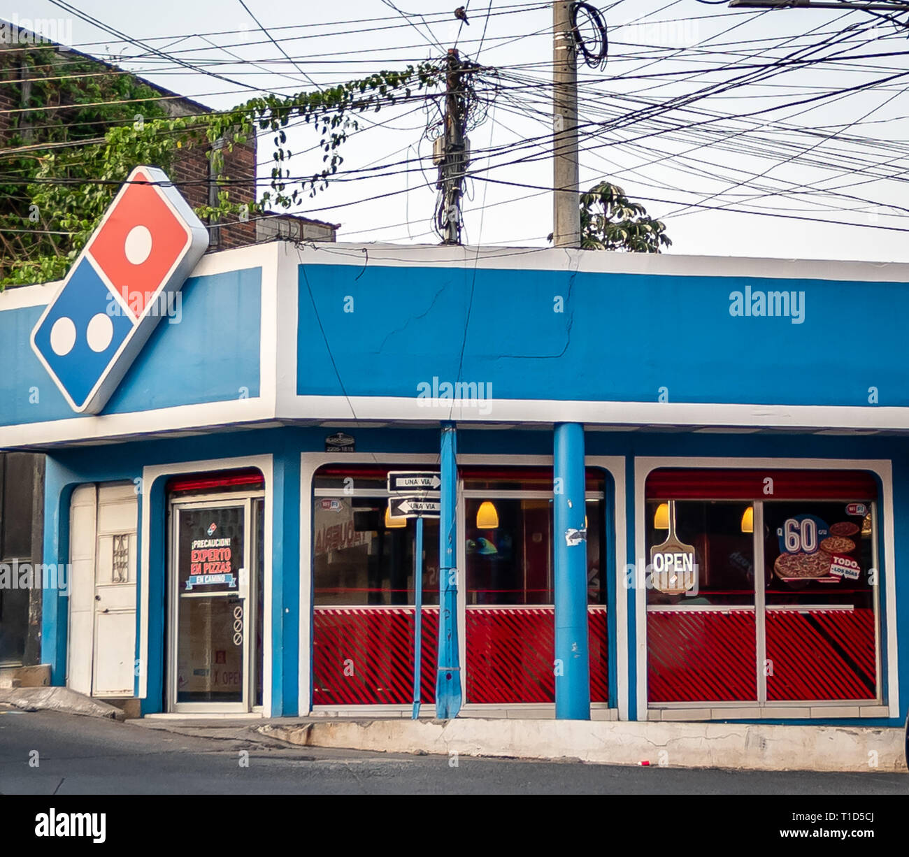 Dominos Pizza Logo High Resolution Stock Photography and Images Alamy