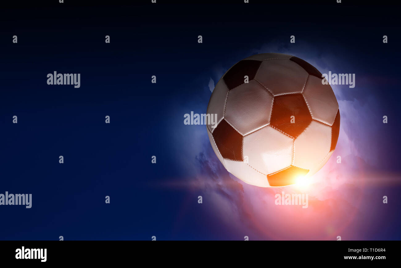 Soccer game concept Stock Photo Alamy