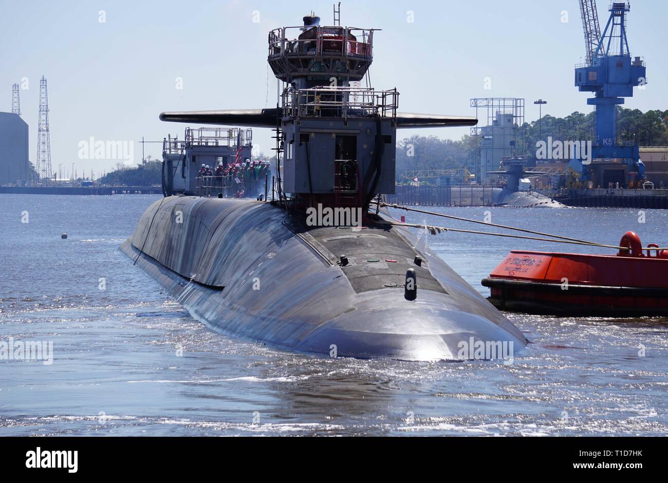 Ohio Class Submarine Stock Photos & Ohio Class Submarine Stock Images