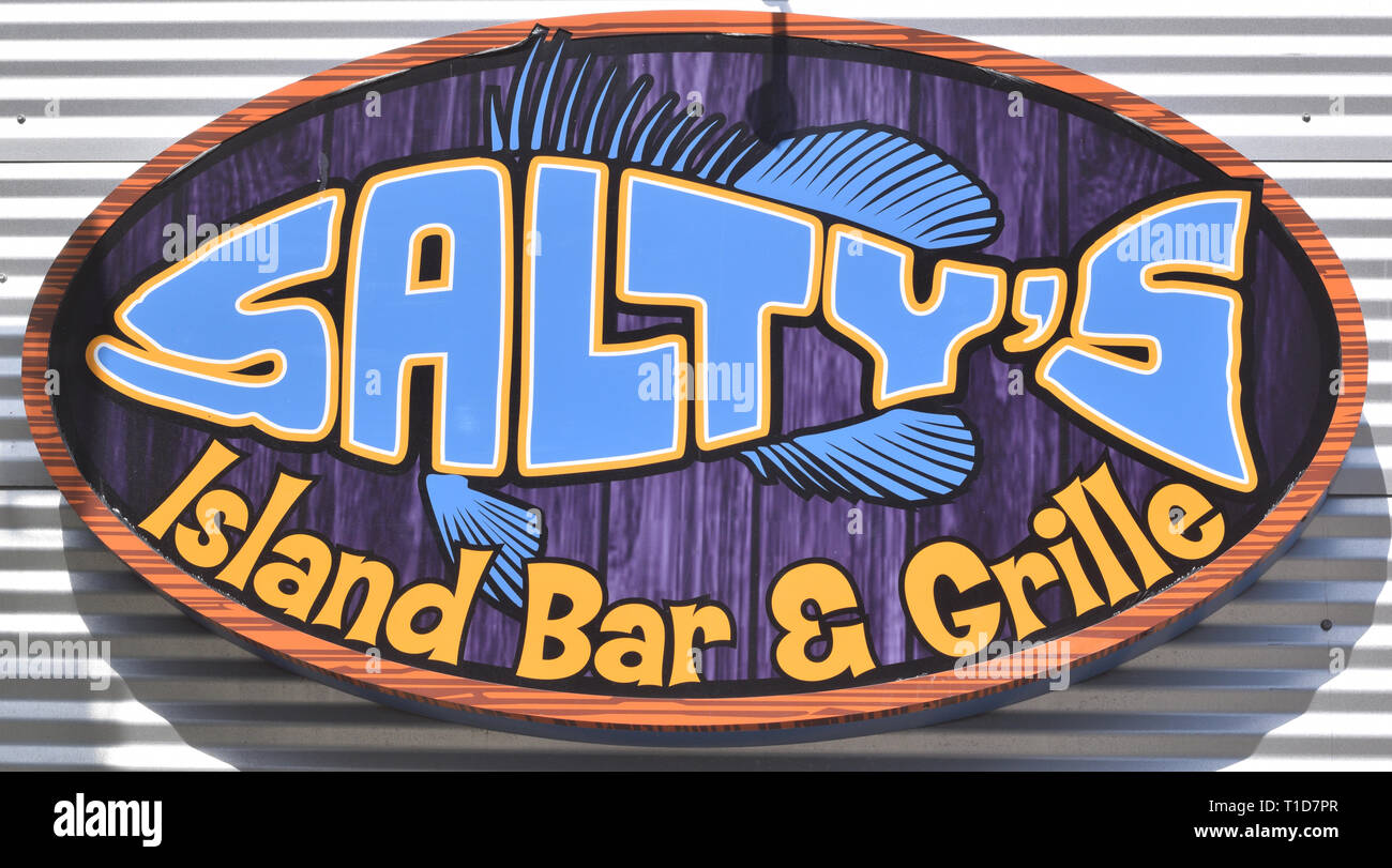 Saltys island bar and grill hires stock photography and images Alamy