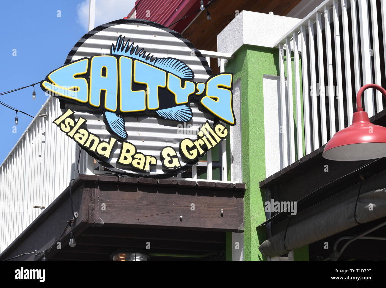 Saltys island bar and grill hires stock photography and images Alamy