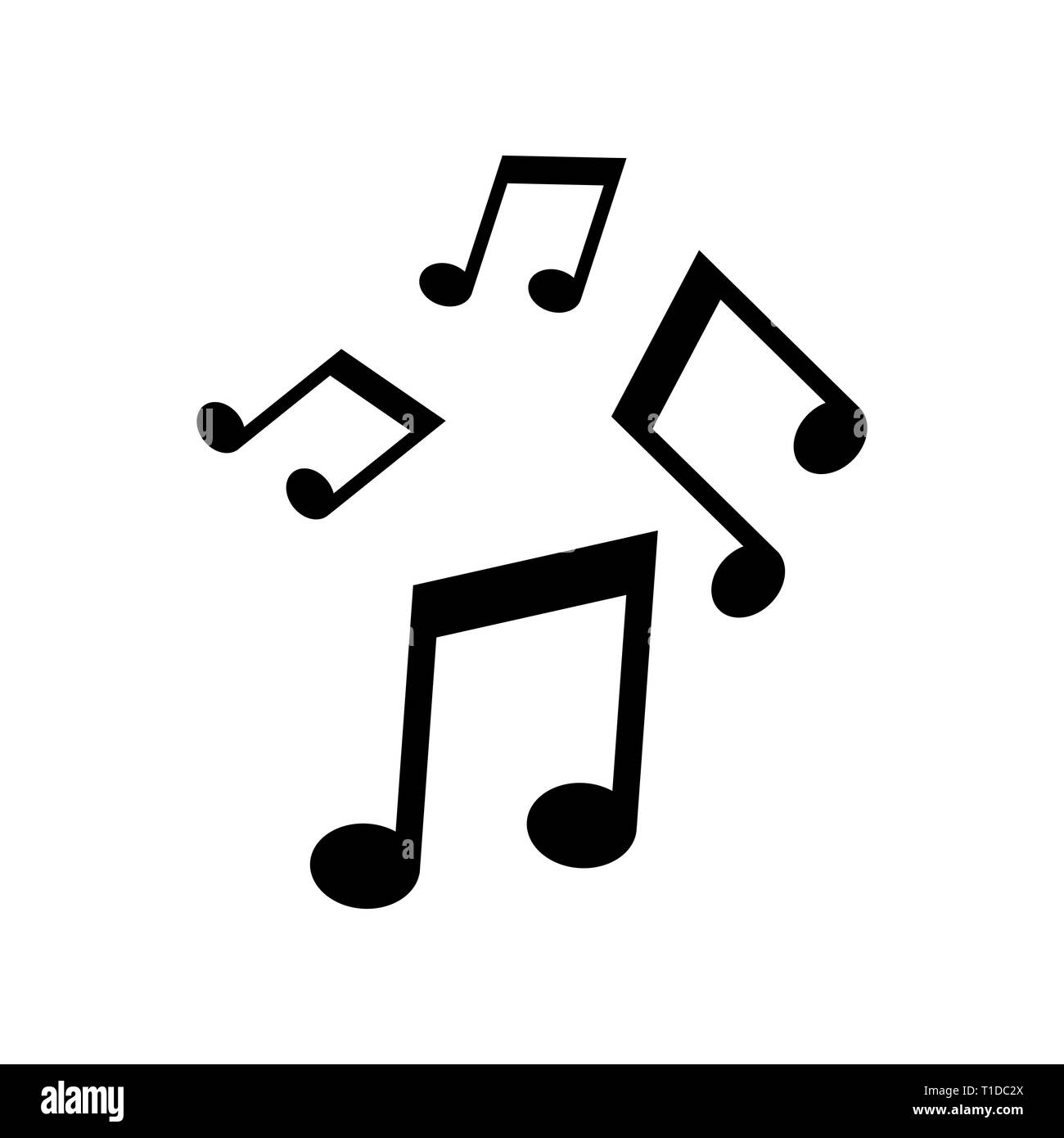 Vector music Icon Stock Vector