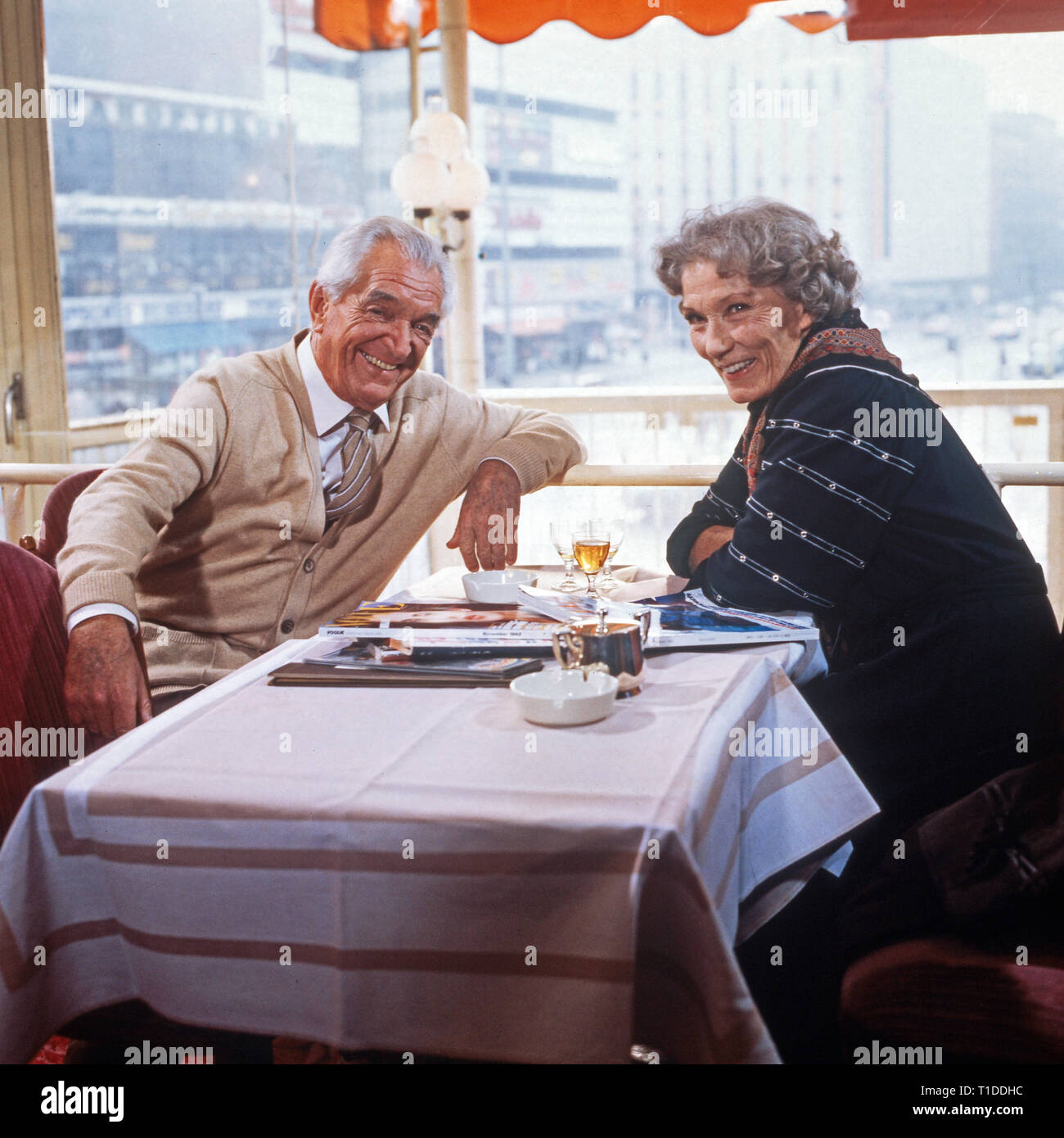 Jakob und Adele, Fernsehserie, Deutschland 1981 1989, Darsteller Carl Heinz Schroth, Brigitte Jakob und Adele, Fernsehserie, Deutschland 1981 1989, Darsteller Carl Heinz Schroth, Brigitte