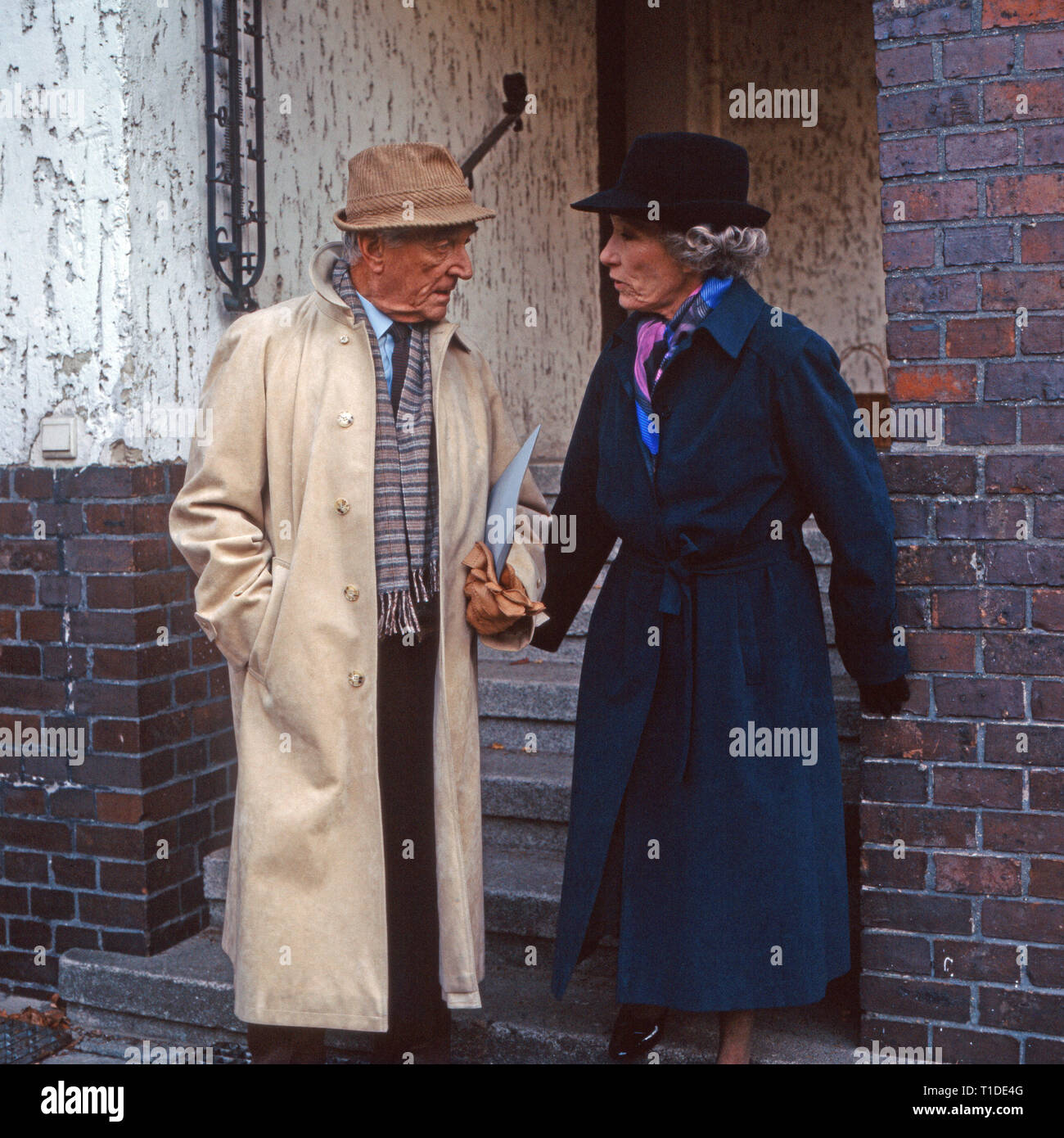 Jakob und Adele, Fernsehserie, Deutschland 1981 1989, Darsteller Carl Heinz Schroth, Brigitte Jakob und Adele, Fernsehserie, Deutschland 1981 1989, Darsteller Carl Heinz Schroth, Brigitte