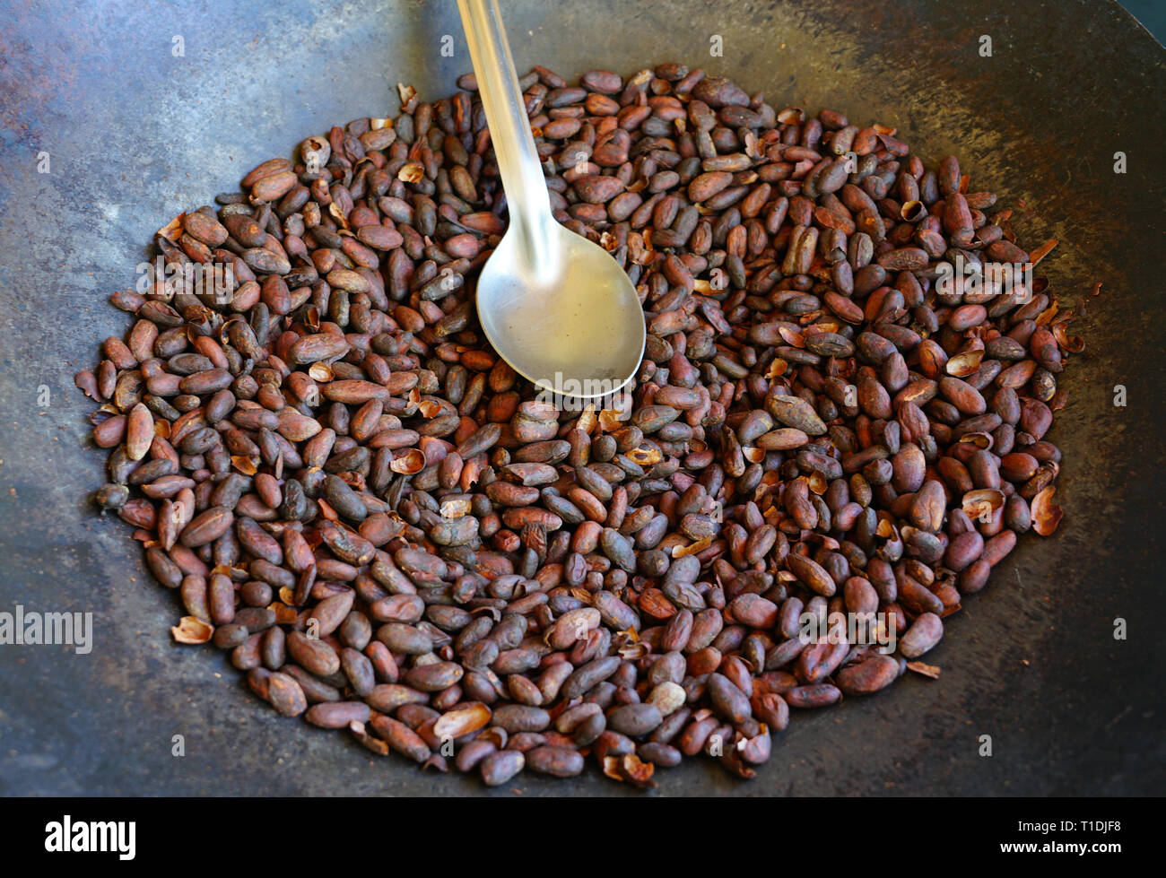 Roasting cocoa bean hires stock photography and images Alamy