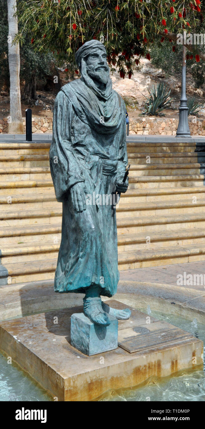 Statue of Abd alRahman III, the Caliph of Cordoba, Arab Emir and