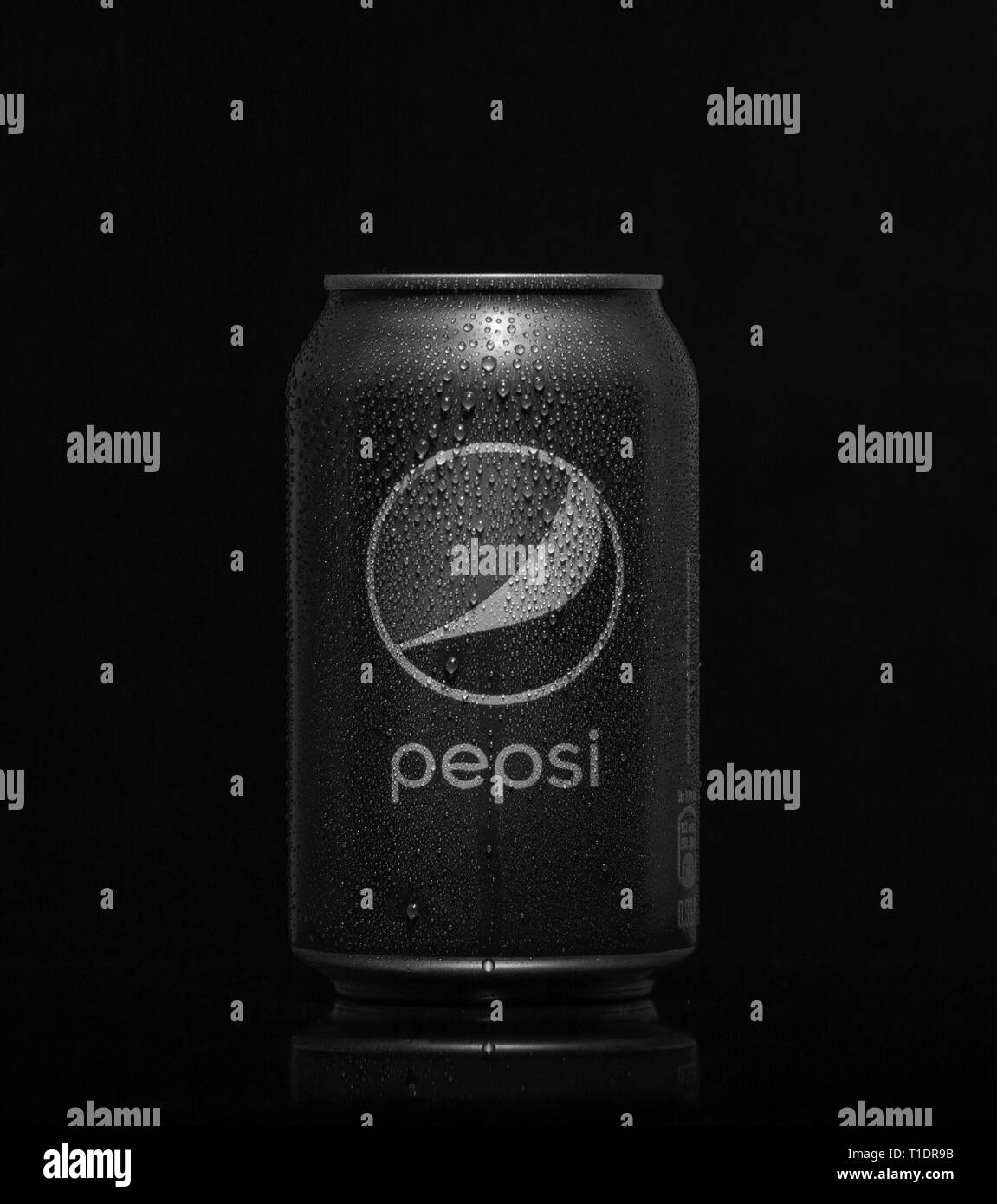 Pepsi brand Black and White Stock Photos & Images - Alamy