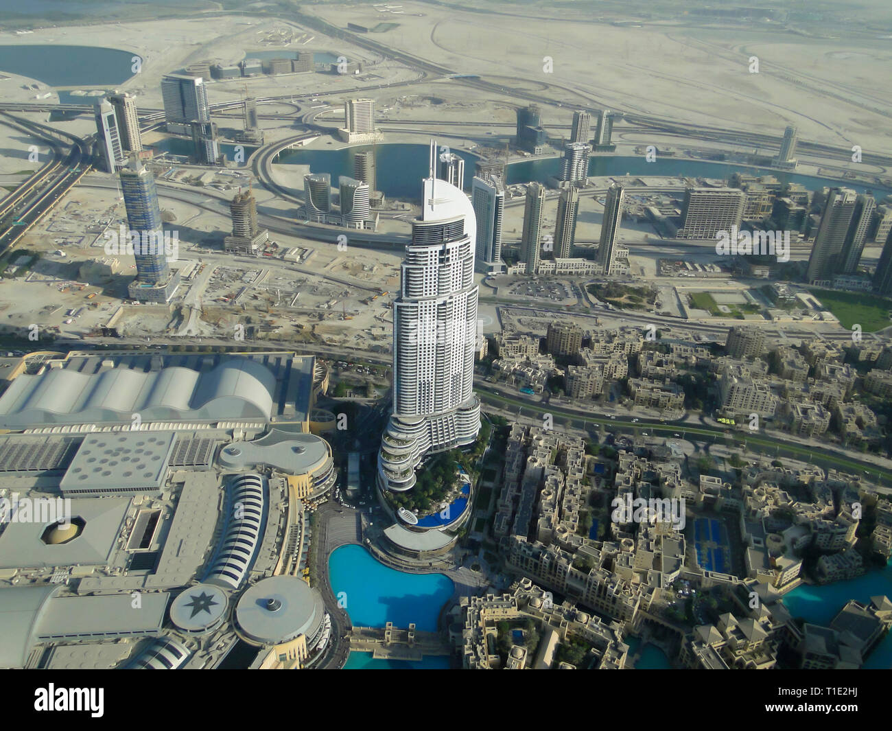 Address Downtown, Dubai, United Arab Emirates. Stock Photo