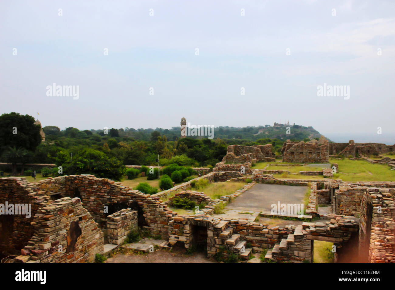 Chittor fort, Chittorgarh, Rajasthan, India. Stock Photo