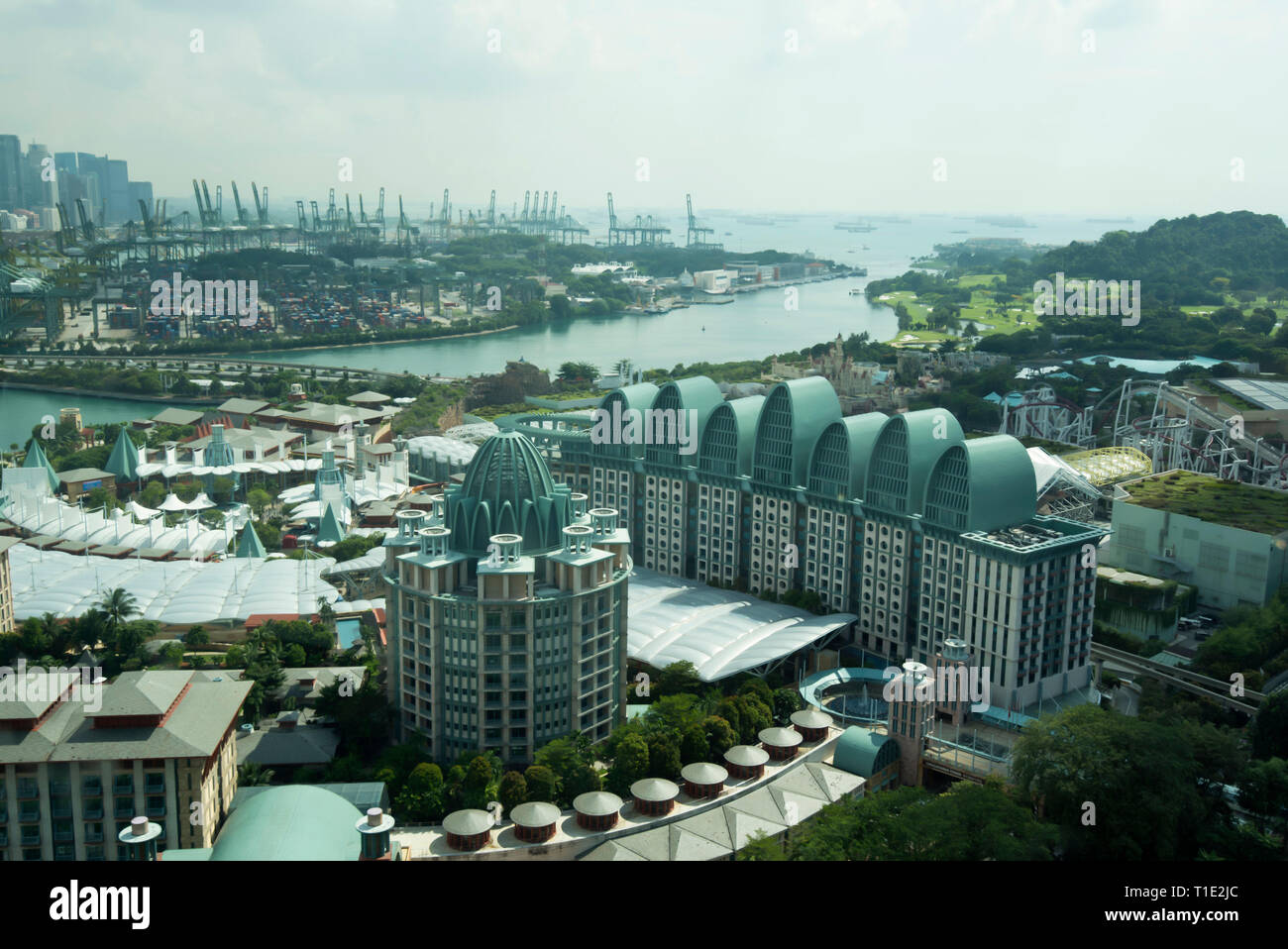 Resorts World Sentosa Sentosa Island Singapore Stock Photo Alamy