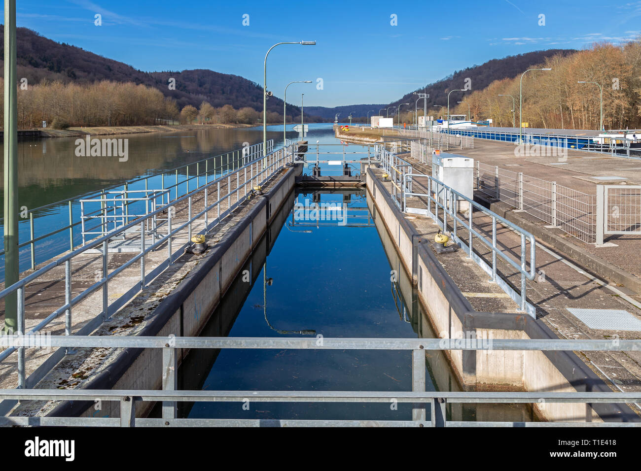 Danube River Locks Map River Lock Danube High Resolution Stock Photography And Images - Alamy