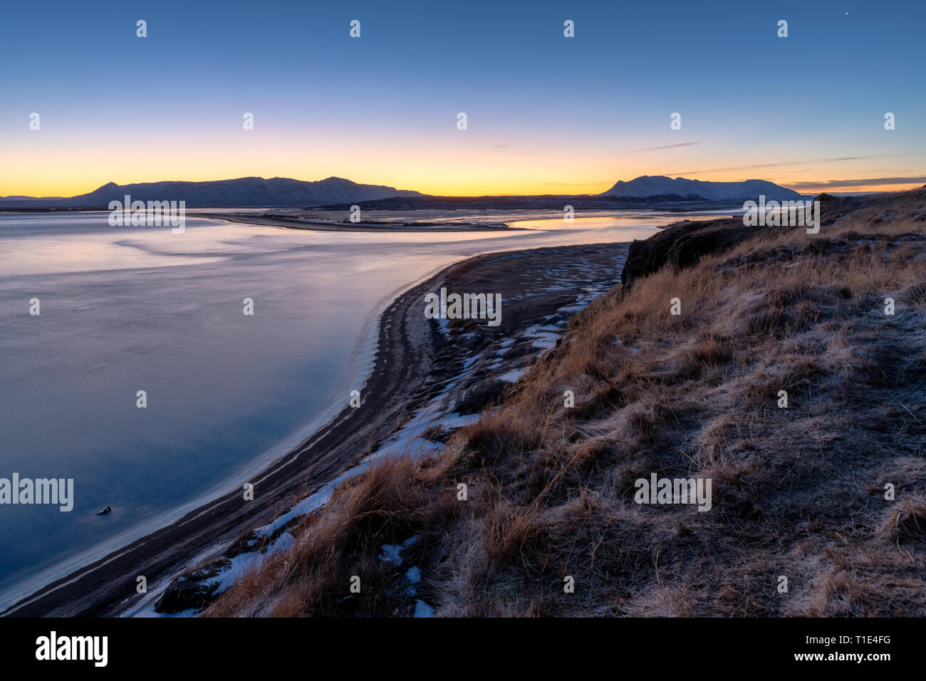Basalt rock sunrise landscape dawn hi-res stock photography and images ...