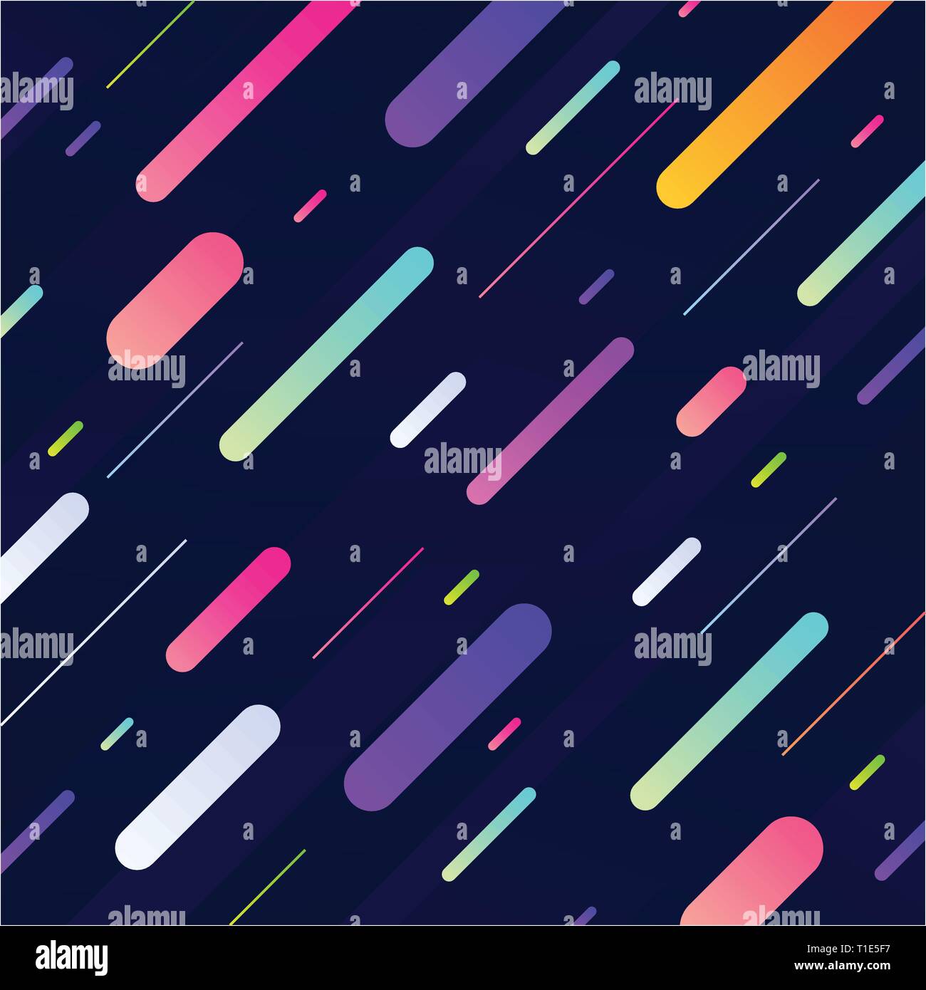 Dynamic Geometry Patterns Abstract colorful dynamic geometric pattern diagonal lines on dark blue ...