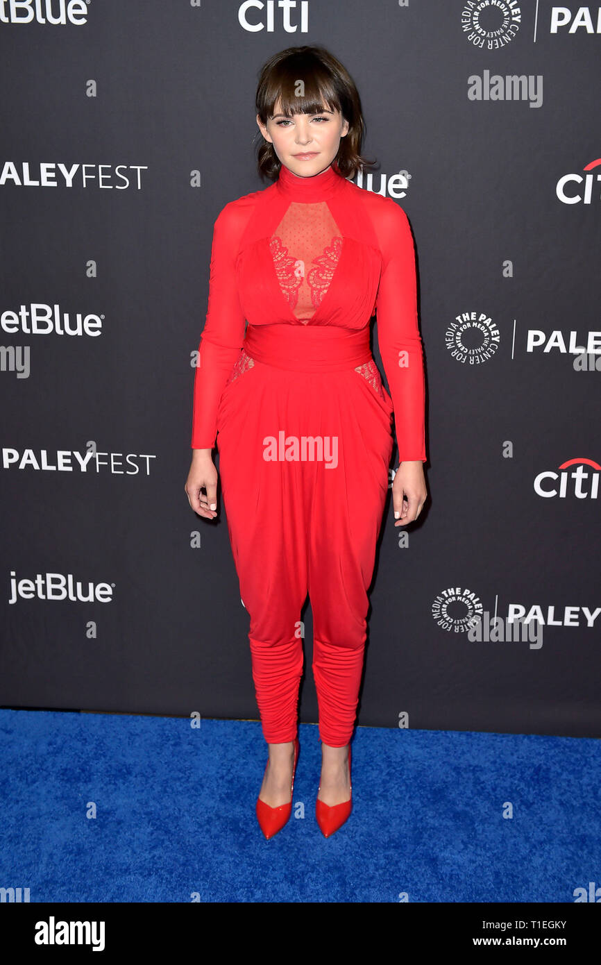 Los Angeles, USA. 24th Mar, 2019. Ginnifer Goodwin screening the CBS