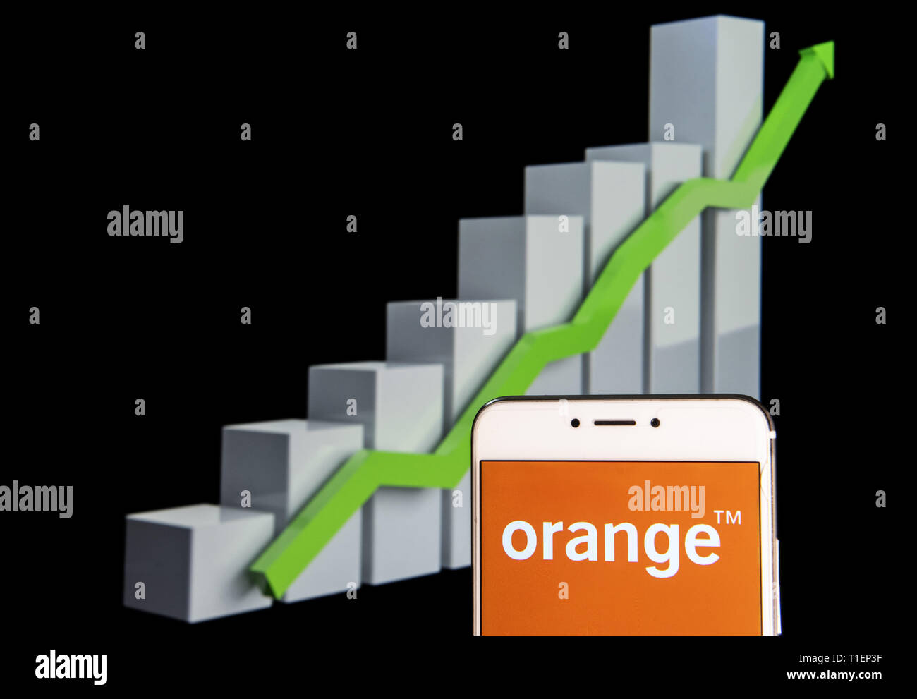 Orange mobile phone logo on hires stock photography and images Alamy