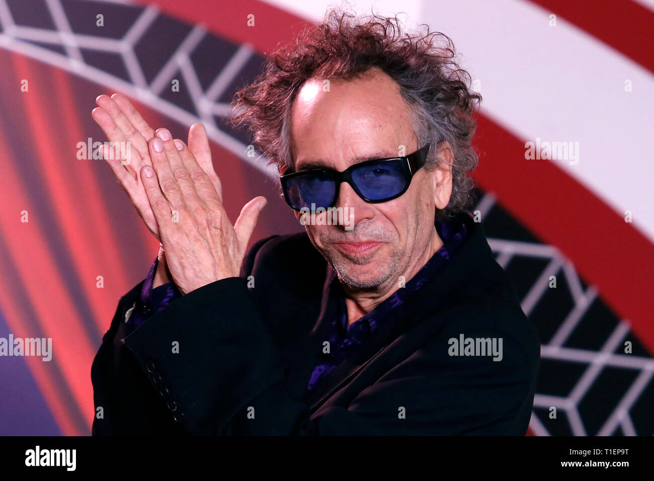 Rome, Italy. 26th Mar, 2019. Tim Burton Rome March 26th 2019. Premiere of  the movie 'Dumbo' directed by Tim Burton photo di Samantha  Zucchi/Insidefoto Credit: insidefoto srl/Alamy Live News Stock Photo -