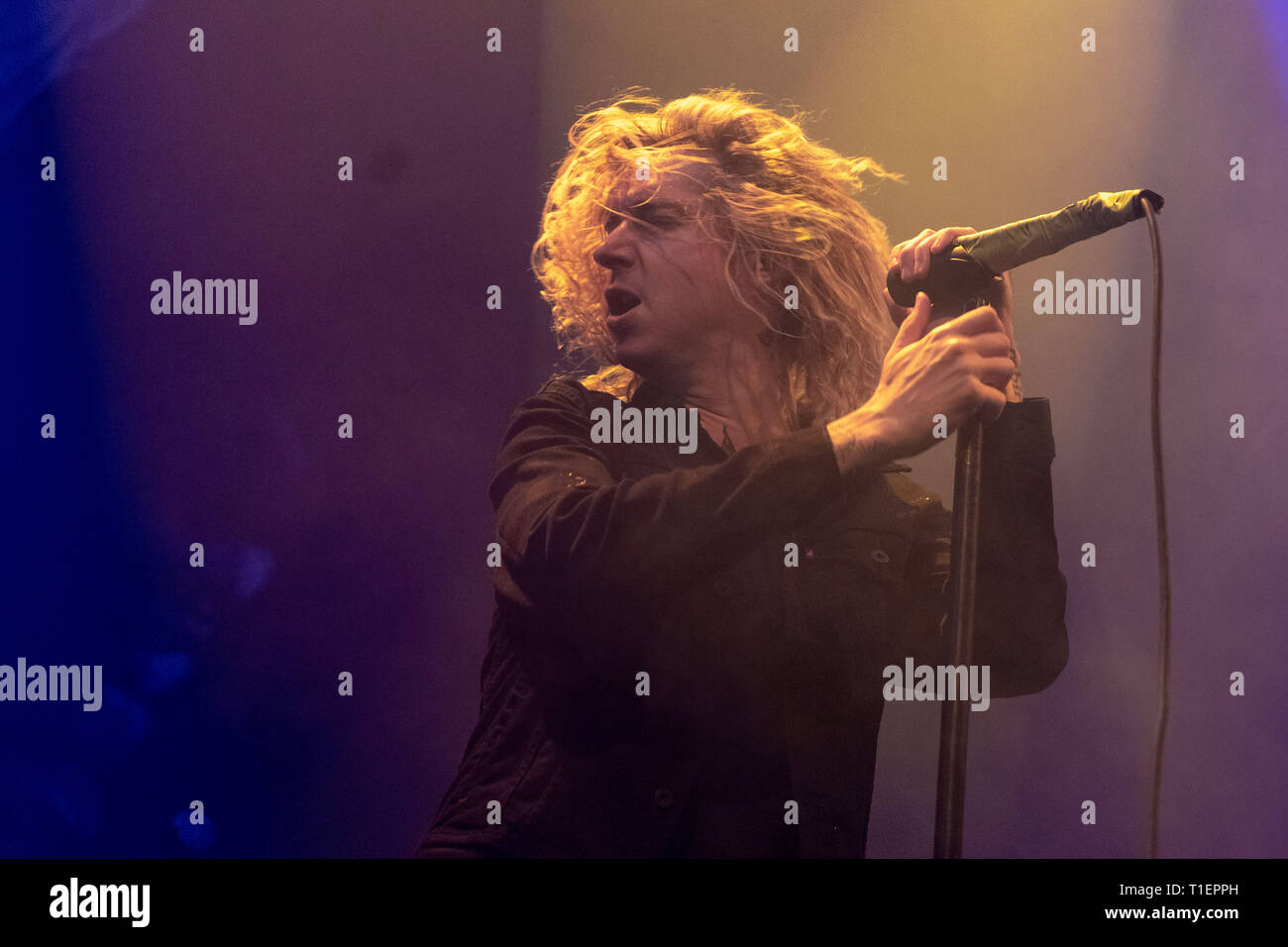 Madison, Wisconsin, USA. 25th Mar, 2019. SPENCER CHAMBERLAIN of