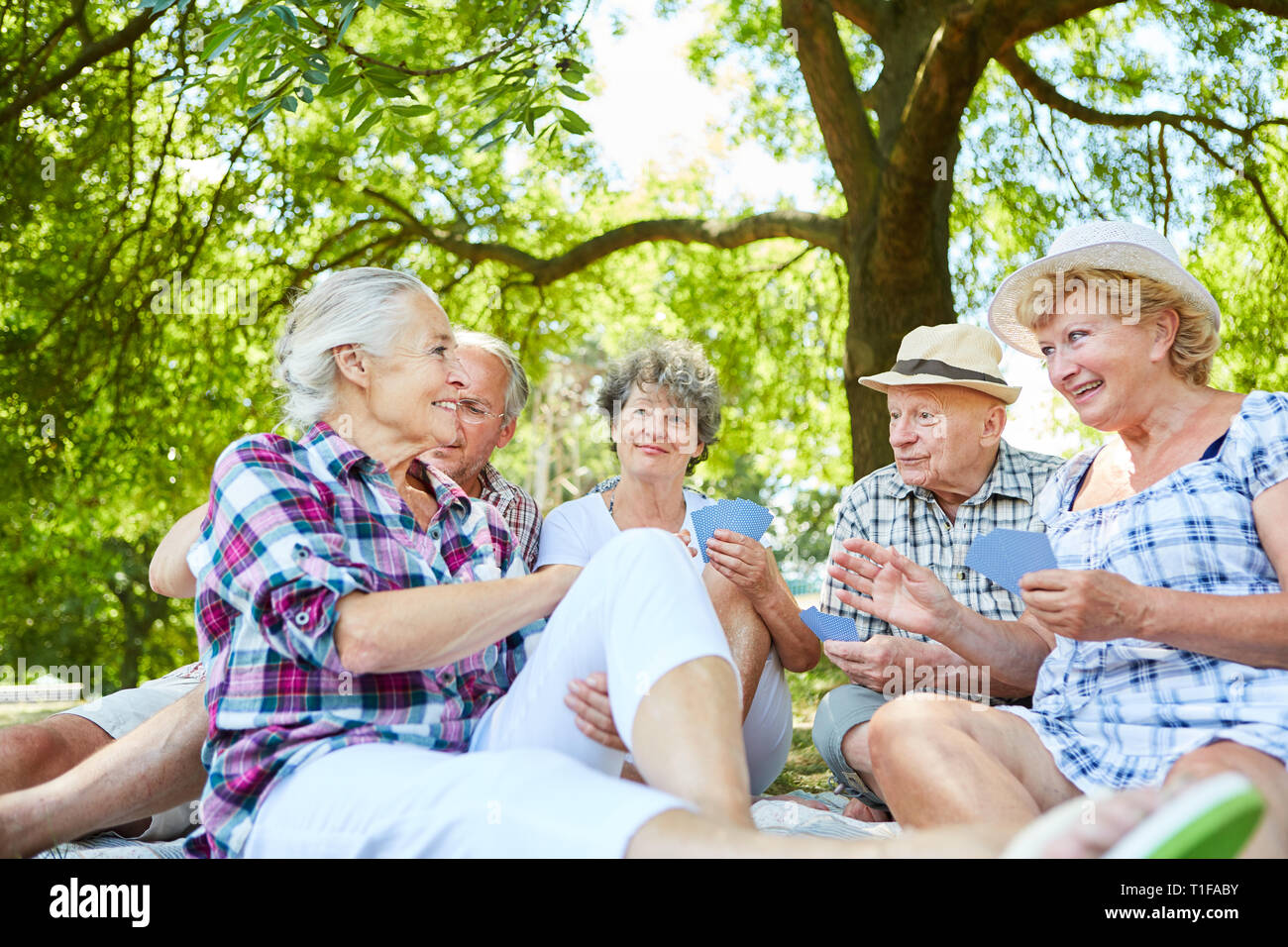 African American seniors playing cards at a senior center in Ardmore PA  Stock Photo - Alamy