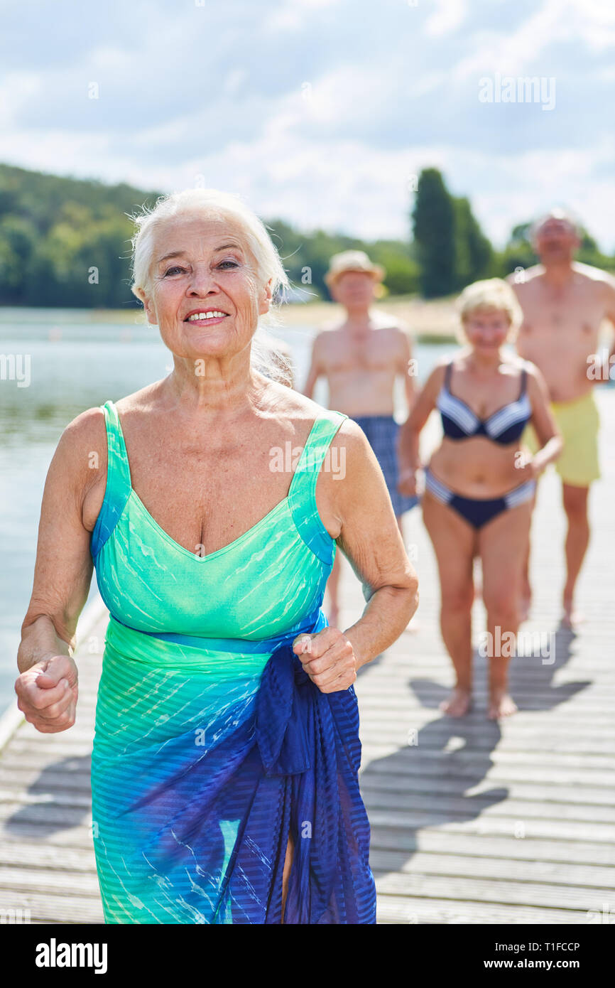 older women in bathing suits