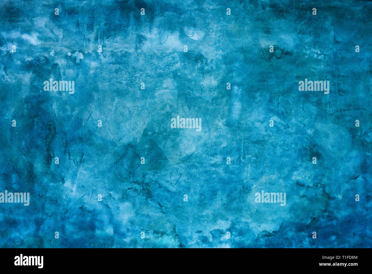 Grunge blue painted wall texture background Stock Photo - Alamy