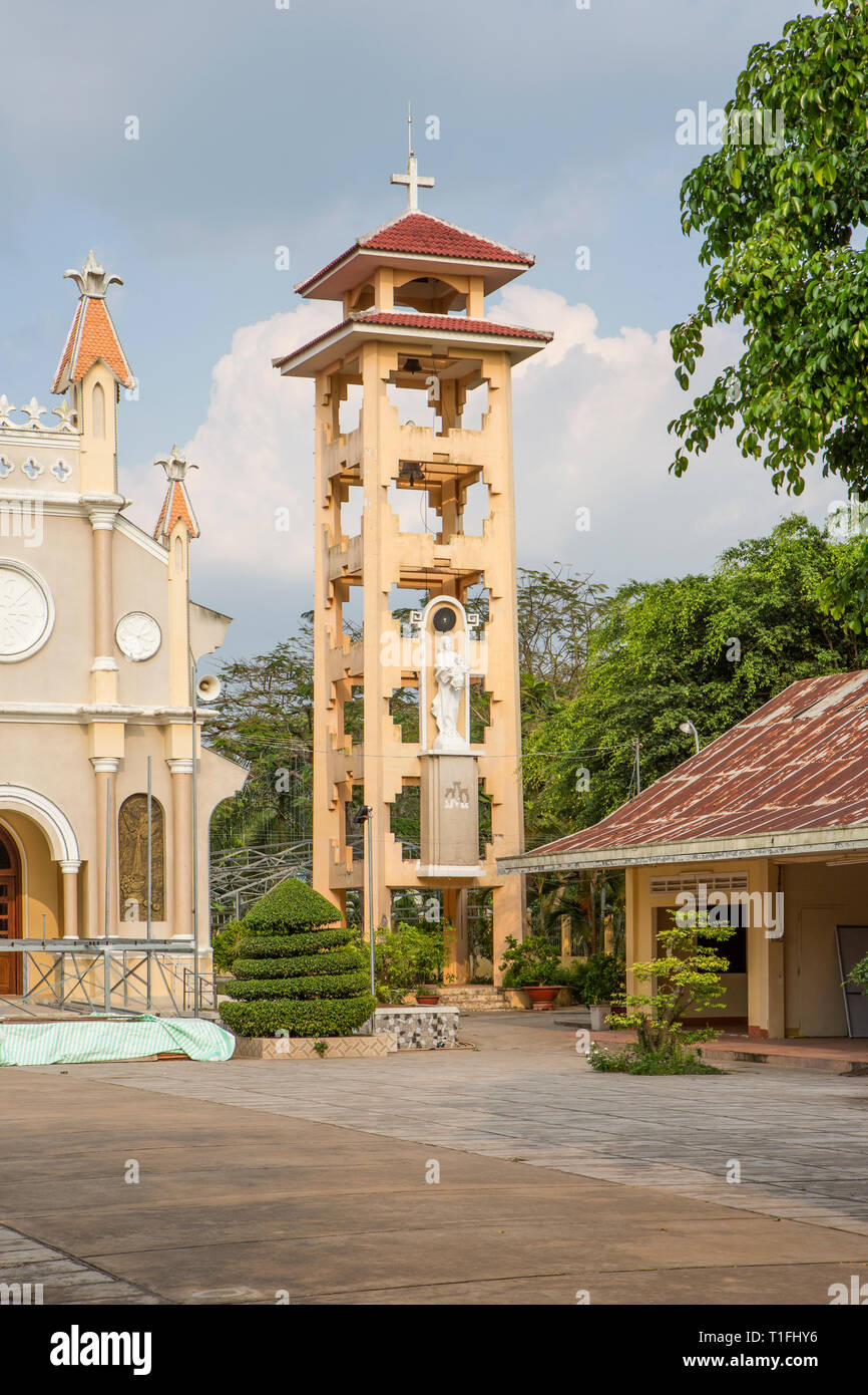Church for Father Francis Xavier Truong Buu Diep, Vietnam. Stock Photo